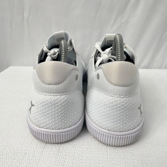 Flux Adapt Trainer Shoes Mens 12.5 White Knit Sneakers - Picture 4 of 11